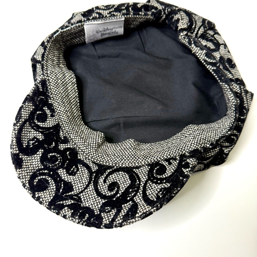 Walt Disney Black & Silver Women's Newsboy Cap - Picture 7 of 9